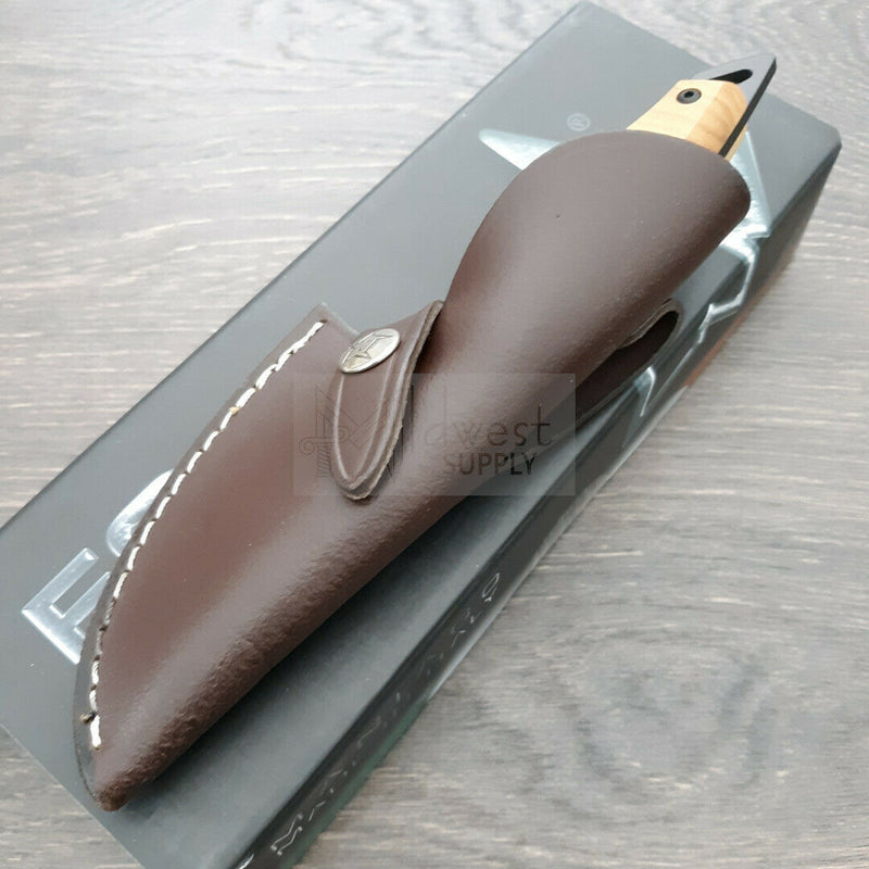 Fox Euro Hunter Fixed Knife 3.5" N690 Steel Full Tang Blade Olive Wood Handle 1504OL -Fox - Survivor Hand Precision Knives & Outdoor Gear Store