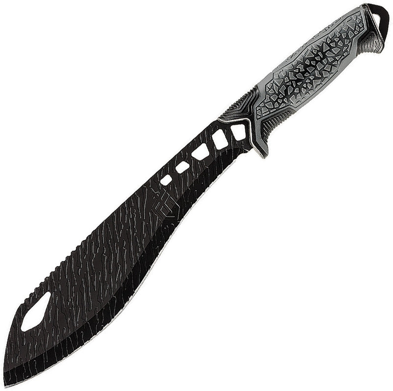 Gerber Versafix Machete Fixed Knife 9" Stainless Steel Blade Black/Gray Rubberized/Polypropylene Handle 3472 -Gerber - Survivor Hand Precision Knives & Outdoor Gear Store