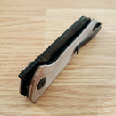 Kansept Knives Bulldozer Folding Knife 3.75" D2 Tool Steel Blade Brown Micarta Handle 1028A1 -Kansept Knives - Survivor Hand Precision Knives & Outdoor Gear Store