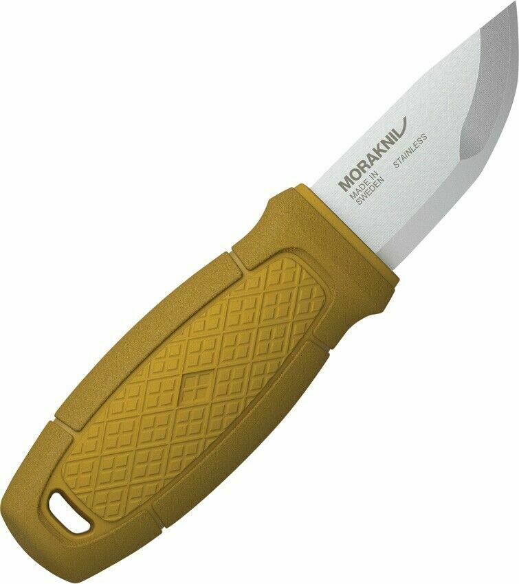 Mora Eldris Fixed Knife 2.5" 12C27 Stainless Blade Yellow Two Polymer Handle 01761 -Mora - Survivor Hand Precision Knives & Outdoor Gear Store