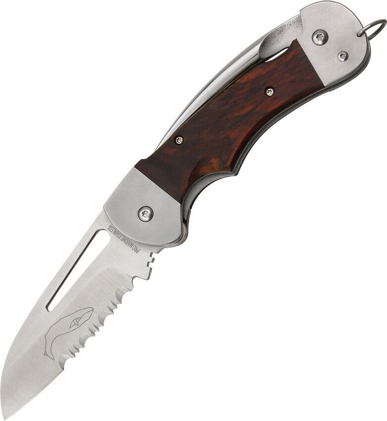 Myerchin Generation 2 Folding Knife 2.5" Stainless Steel Blade Hardwood Handle BW300P -Myerchin - Survivor Hand Precision Knives & Outdoor Gear Store