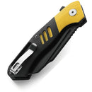 Bestech Knives Rockface Folding Knife 3.75" D2 Tool Steel Blade Black And Yellow G10 Handle KG46B -Bestech Knives - Survivor Hand Precision Knives & Outdoor Gear Store