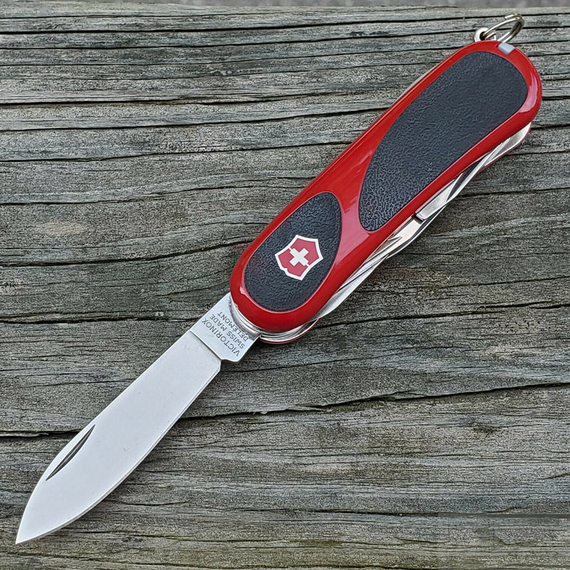 Victorinox Swiss Army Evolution Grip 14 Pocket Knife Stainless Implements With Scissors Nylon Handle 23903CX4 -Victorinox - Survivor Hand Precision Knives & Outdoor Gear Store