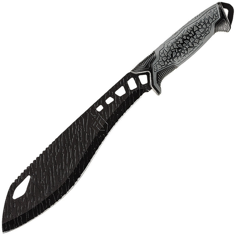 Gerber Versafix Machete Fixed Knife 9" Stainless Steel Blade Black/Gray Rubberized/Polypropylene Handle 3471 -Gerber - Survivor Hand Precision Knives & Outdoor Gear Store