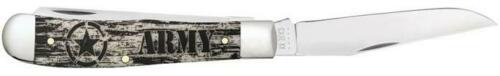 Case XX U.S. Army Trapper Pocket Knife Stainless Steel Blades Bone Handle CA15032 -Case Cutlery - Survivor Hand Precision Knives & Outdoor Gear Store
