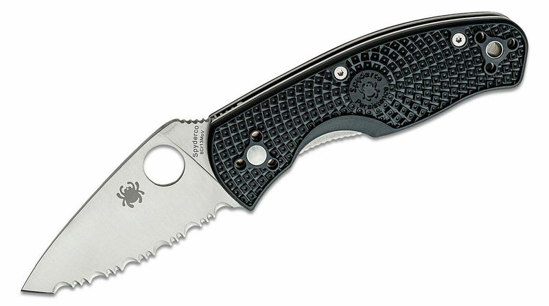 Spyderco Persistence Folding Knife 2.75" 8CR13MoV Steel Blade Black FRN Handle 136SBK -Spyderco - Survivor Hand Precision Knives & Outdoor Gear Store