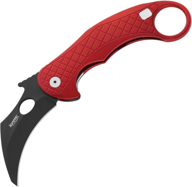 LionSTEEL L.E.ONE Folding Knife 3.25" CPM MagnaCut Steel Blade Red Aluminum Handle LE1ARB -LionSTEEL - Survivor Hand Precision Knives & Outdoor Gear Store