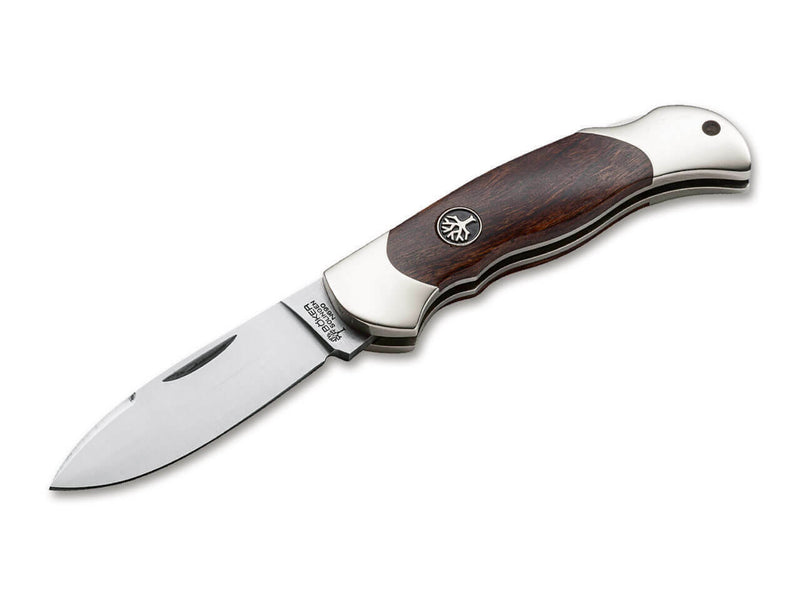 Boker Junior Scout Lockback Folding Knife 2.75" N690 Steel Blade Ironwood Handle 111940 -Boker - Survivor Hand Precision Knives & Outdoor Gear Store