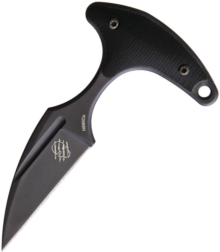 Bastinelli Creations Innocent Push Dagger 1.88" Bohler N690 Steel Blade Black G10 Handle 208 -Bastinelli Creations - Survivor Hand Precision Knives & Outdoor Gear Store