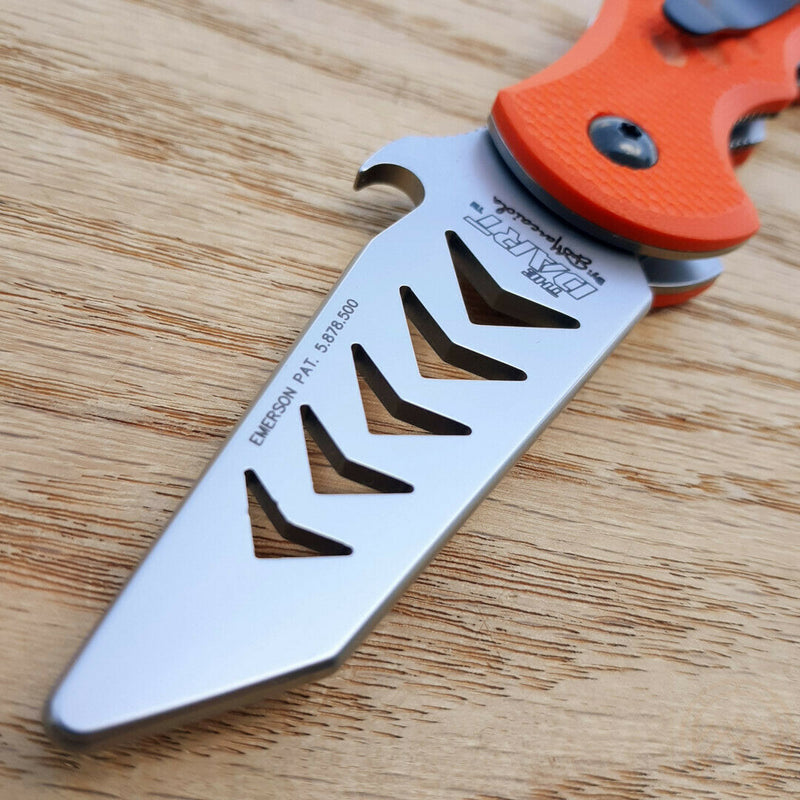 Fox Dart Trainer Folding Knife 2.5" UNSHARPENED 420C Steel Blade Orange G10 Handle 597TK -Fox - Survivor Hand Precision Knives & Outdoor Gear Store