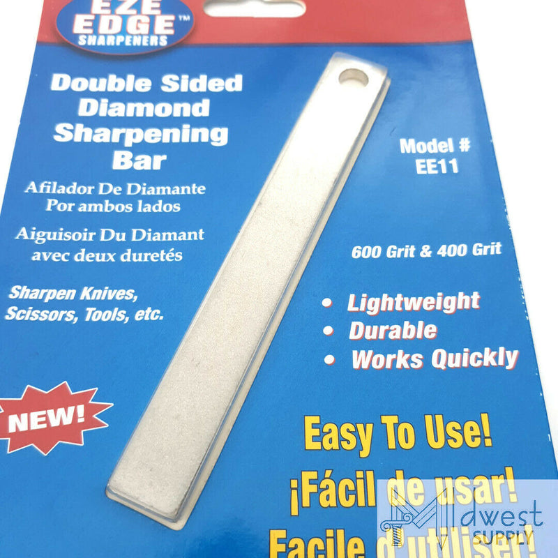 EZE-LAP Edge Sharpening Bar Double Sided Diamond Pocket Sharpener 400 / 600 Grit L11 -EZE-Lap - Survivor Hand Precision Knives & Outdoor Gear Store