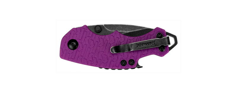 Kershaw Shuffle Folding Knife 2.38" 8Cr13MoV Stainless Blade Purple GRN Handle 8700PURBW -Kershaw - Survivor Hand Precision Knives & Outdoor Gear Store