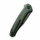 Civivi Mini Sandbar Folding Knife 2.95" Nitro-V Steel Blade Green Micarta Handle C200113 -Civivi - Survivor Hand Precision Knives & Outdoor Gear Store