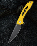 Bestech Knives Eye Of Ra Folding Knife 3.38" D2 Tool Steel Blade Yellow G10 Handle G23C -Bestech Knives - Survivor Hand Precision Knives & Outdoor Gear Store