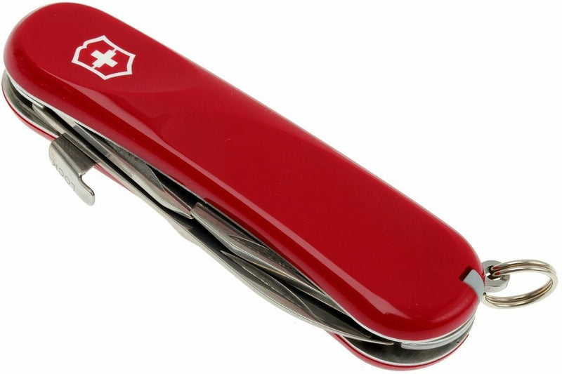 Victorinox Swiss Army Evolution S101 Pocket Knife Stainless Tools Includes Screwdriver Red Handle 23603SEX2 -Victorinox - Survivor Hand Precision Knives & Outdoor Gear Store