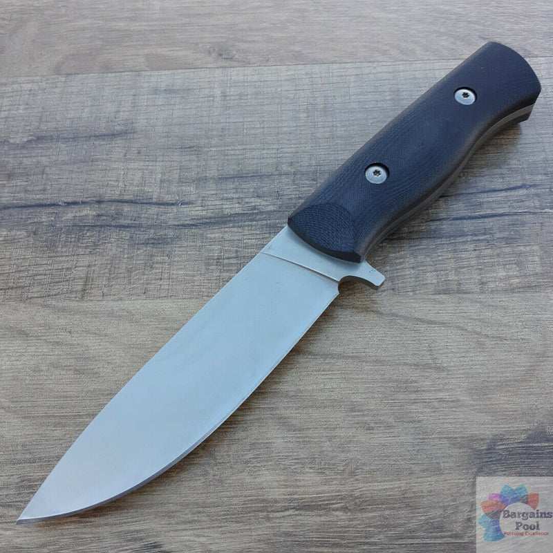 Hen & Rooster Fixed Knife 4.5" Satin Stainless Steel Full Tang Blade G10 Handle 001 -Hen & Rooster - Survivor Hand Precision Knives & Outdoor Gear Store