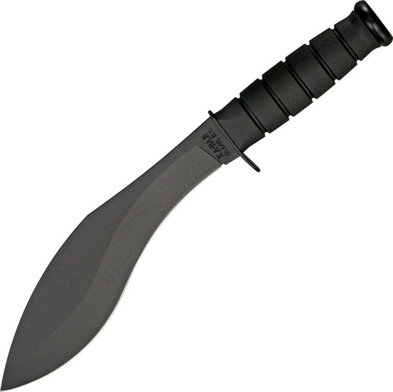 KA-BAR Combat Kukri Fixed Knife 8.62" 1095HC Steel Blade Black Rubber G Handle 1280 -Ka-Bar - Survivor Hand Precision Knives & Outdoor Gear Store