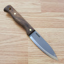 Condor Bushlore Fixed Knife 4.25" 1075HC Steel Full Tang Blade Walnut Handle TK23243HC -Condor - Survivor Hand Precision Knives & Outdoor Gear Store