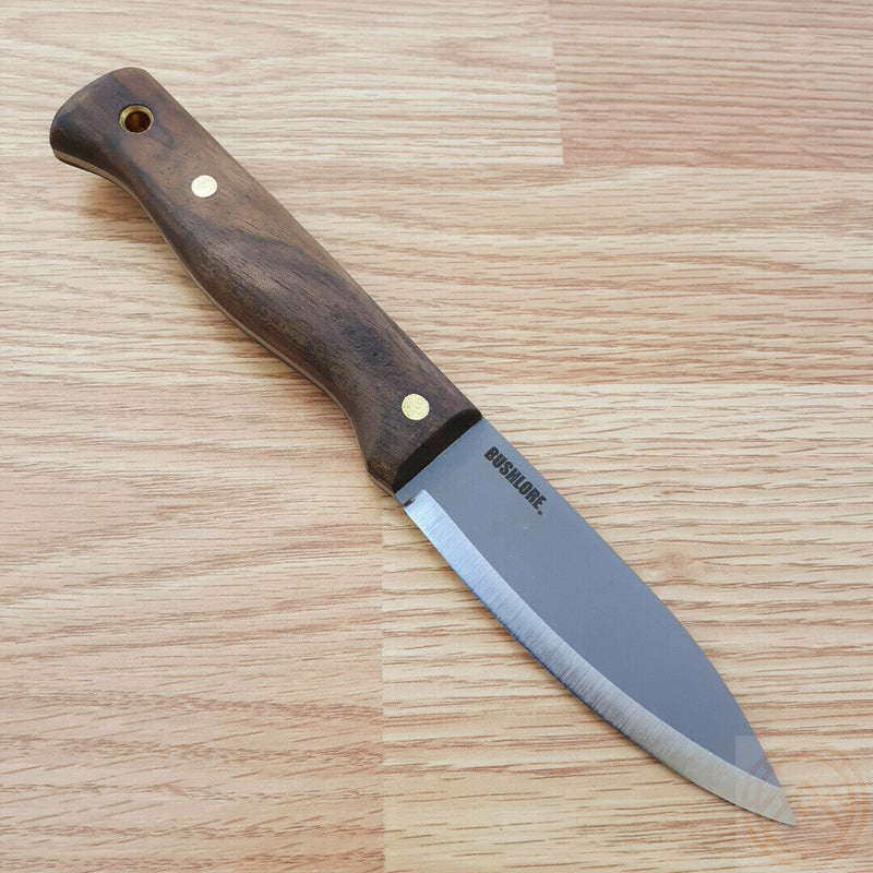 Condor Bushlore Fixed Knife 4.25" 1075HC Steel Full Tang Blade Walnut Handle TK23243HC -Condor - Survivor Hand Precision Knives & Outdoor Gear Store