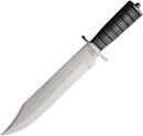 Fox-N-Hound Fixed Knife 11" Stainless Steel Bowie Blade Black Pakkawood Handle 122 -Fox-N-Hound - Survivor Hand Precision Knives & Outdoor Gear Store