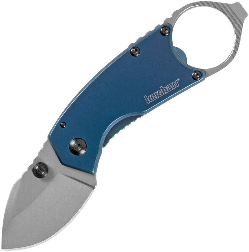 Kershaw Antic Folding Knife 1.75" 8Cr13MoV Steel Blade Blue PVD Stainless Handle 8710 -Kershaw - Survivor Hand Precision Knives & Outdoor Gear Store