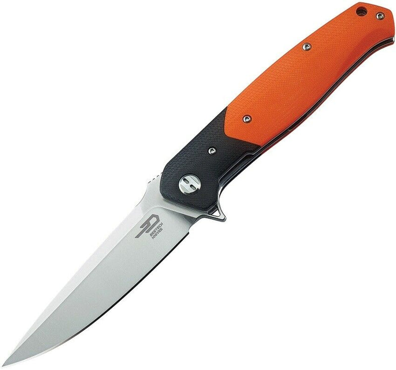 Bestech Knives Swordfish Folding Knife 4" D2 Tool Steel Blade Orange G10 Handle G03C -Bestech Knives - Survivor Hand Precision Knives & Outdoor Gear Store