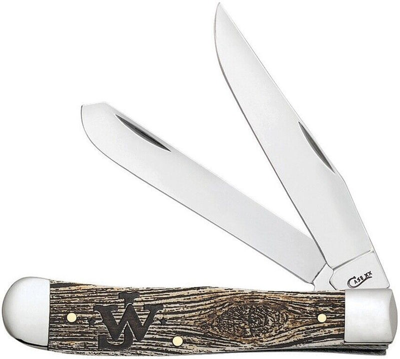 Case XX John Wayne Trapper Pocket Knife Stainless Steel Blades Amber Bone Handle 10705 -Case Cutlery - Survivor Hand Precision Knives & Outdoor Gear Store