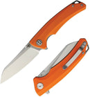 Bestech Knives TEXEL Folding Knife 3.25" D2 Tool Steel Blade Orange G10 Handle G21D1 -Bestech Knives - Survivor Hand Precision Knives & Outdoor Gear Store