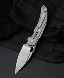 Bestech Knives Exploit Folding Knife 3.13" S35VN Steel Blade Gray Titanium Handle KT2005A -Bestech Knives - Survivor Hand Precision Knives & Outdoor Gear Store