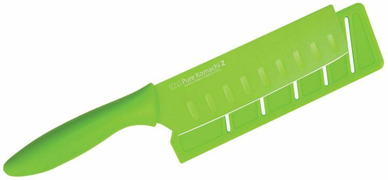 Kershaw 2 Series Nakiri Kitchen Knife 5.5" High Carbon Steel Blade Green Synthetic Handle AI5071 -Kershaw - Survivor Hand Precision Knives & Outdoor Gear Store