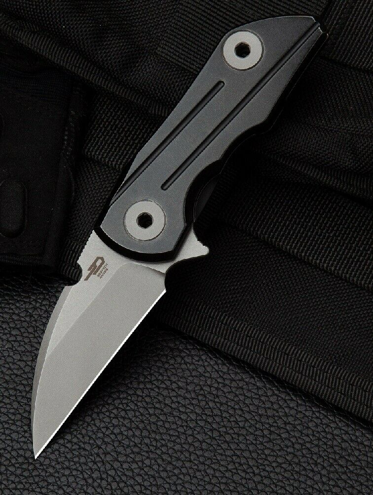 Bestech Knives 2500 Delta Folding Knife 2.5" S35VN Steel Blade Black Titanium Handle KT2006C -Bestech Knives - Survivor Hand Precision Knives & Outdoor Gear Store