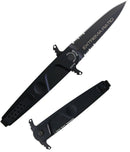 Extrema Ratio BD2 Folding Knife 3.75" Serrated Double N690 Steel Blade Aluminum Handle 0229BLK -Extrema Ratio - Survivor Hand Precision Knives & Outdoor Gear Store