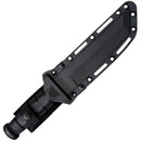 Cold Steel Leatherneck Tanto Knife 7" Black Fixed Blade Griv-Ex Hand, Sheath 12" 39LSFCT -Cold Steel - Survivor Hand Precision Knives & Outdoor Gear Store