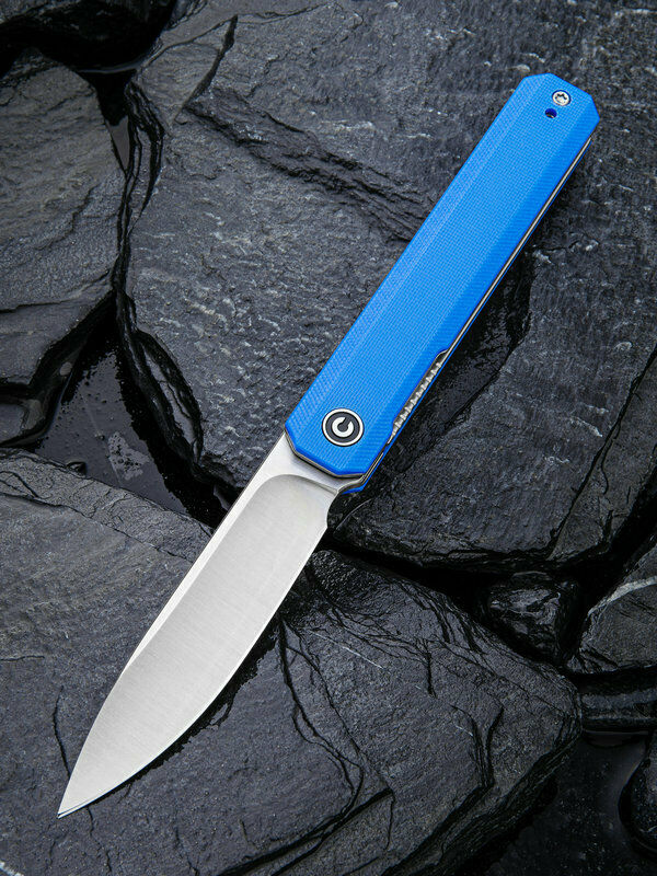 Civivi Exarch Linerlock Folding Knife 3.25" D2 Tool Steel Blade Blue G10 Handle C2003B -Civivi - Survivor Hand Precision Knives & Outdoor Gear Store