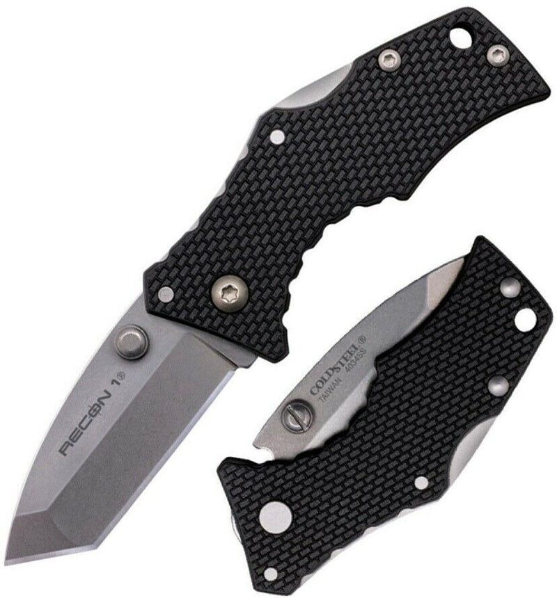 Cold Steel Micro Recon 1 Lockback Folding Knife 2" 4034 Steel Blade Black G10 Handle 27DT -Cold Steel - Survivor Hand Precision Knives & Outdoor Gear Store