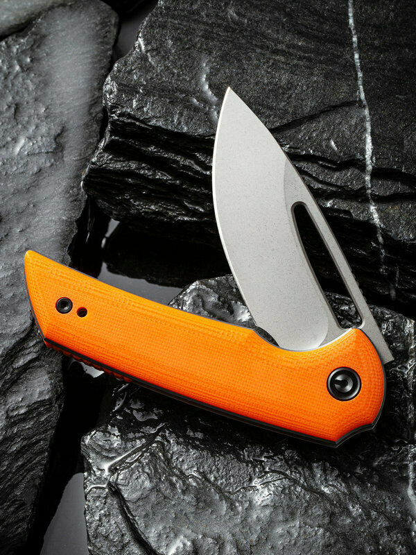 Civivi Odium Linerlock Folding Knife 2.65" D2 Tool Steel Blade Orange G10 Handle C2010B -Civivi - Survivor Hand Precision Knives & Outdoor Gear Store