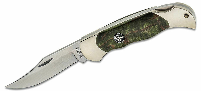 Boker Boy Scout Lockback Folding Knife 2.25" N690 Steel Blade Curly Birch Wood Handle 118118 -Boker - Survivor Hand Precision Knives & Outdoor Gear Store