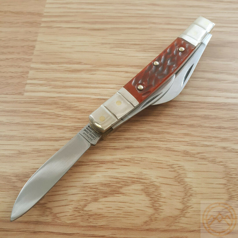 Hen & Rooster Congress Pocket Knife Stainless Steel Blades Pick Bone Handle 324CORPB -Hen & Rooster - Survivor Hand Precision Knives & Outdoor Gear Store