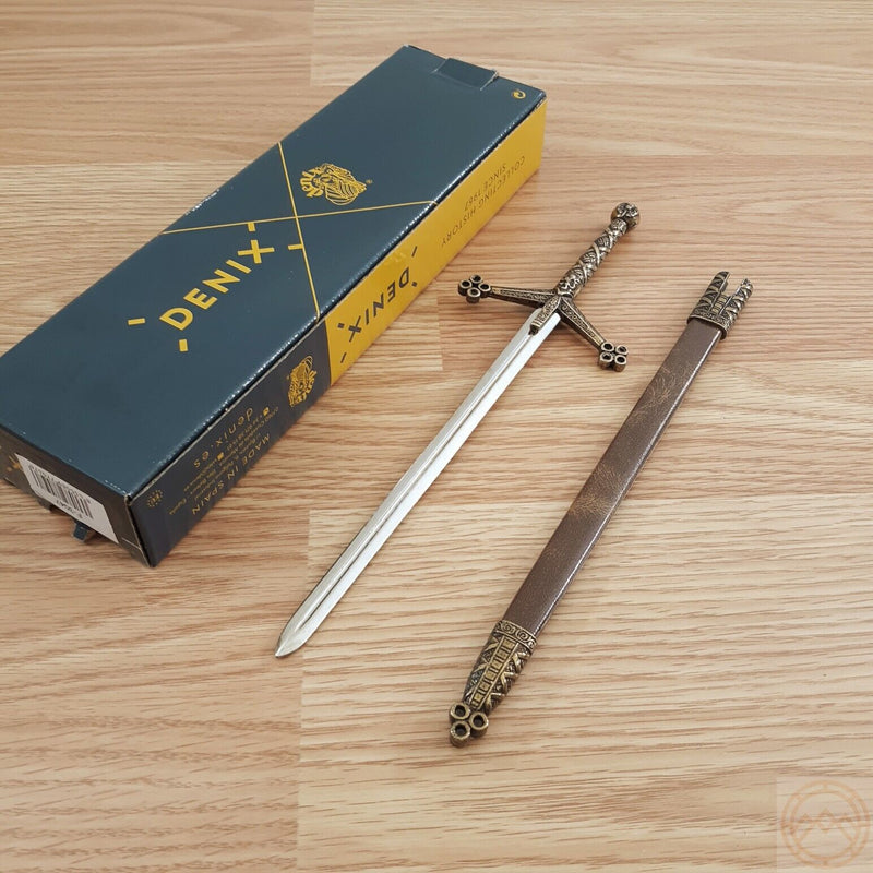 Denix Letter Opener Claymore UNSHARPENED Metal Alloy Blade Antique Finish Metal Alloy Handle 3047F -Denix - Survivor Hand Precision Knives & Outdoor Gear Store