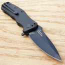 Kershaw RJ Tactical Liner Folding Knife 3" 8Cr13MoV Steel Blade Black GRN Handle 1987 -Kershaw - Survivor Hand Precision Knives & Outdoor Gear Store