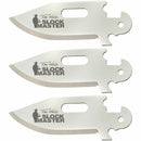 Cold Steel Click-N-Cut Fixed 4"1/2 Drop Point 420J2 Steel Blade 3 Pack 40AP3G -Cold Steel - Survivor Hand Precision Knives & Outdoor Gear Store