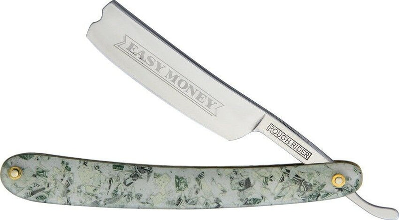 Rough Ryder Easy Money Razor Folding Knife 3.5" Stainless Blade Acrylic Handle 1891 -Rough Ryder - Survivor Hand Precision Knives & Outdoor Gear Store