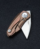 Bestech Knives Tulip Frame Folding Knife 1.25" Bohler M390 Steel Blade Pink Titanium Handle KT1913D -Bestech Knives - Survivor Hand Precision Knives & Outdoor Gear Store