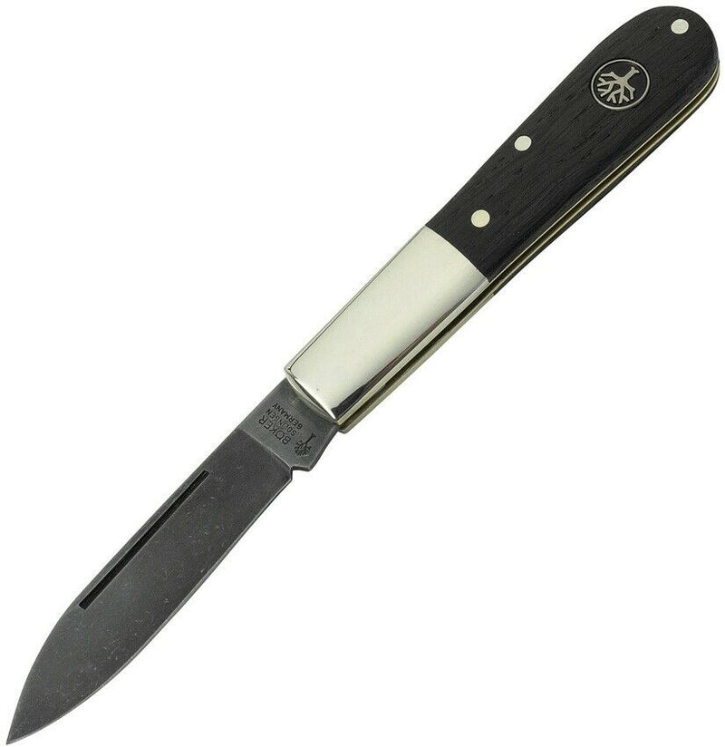 Boker Oak Tree Barlow Folding Knife 2.56" C67 Steel Blade Wood Handle 100503 -Boker - Survivor Hand Precision Knives & Outdoor Gear Store