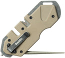 Smith's Sharpeners PP1 Tactical Sharpener 420 Stainless Frame Glass Breaker Tan 50980 -Smith´s Sharpeners - Survivor Hand Precision Knives & Outdoor Gear Store