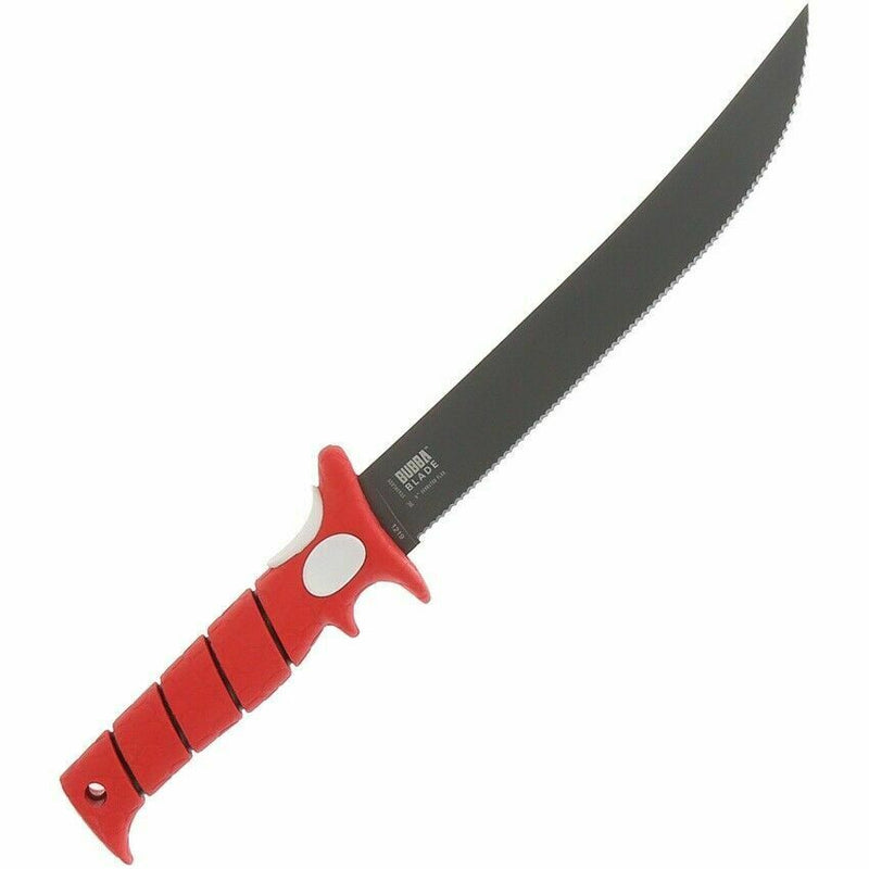 Bubba Blade Fillet Kichet Knife 9" Carbon Steel Blade Red Polymer Handle 1112553 -Bubba Blade - Survivor Hand Precision Knives & Outdoor Gear Store