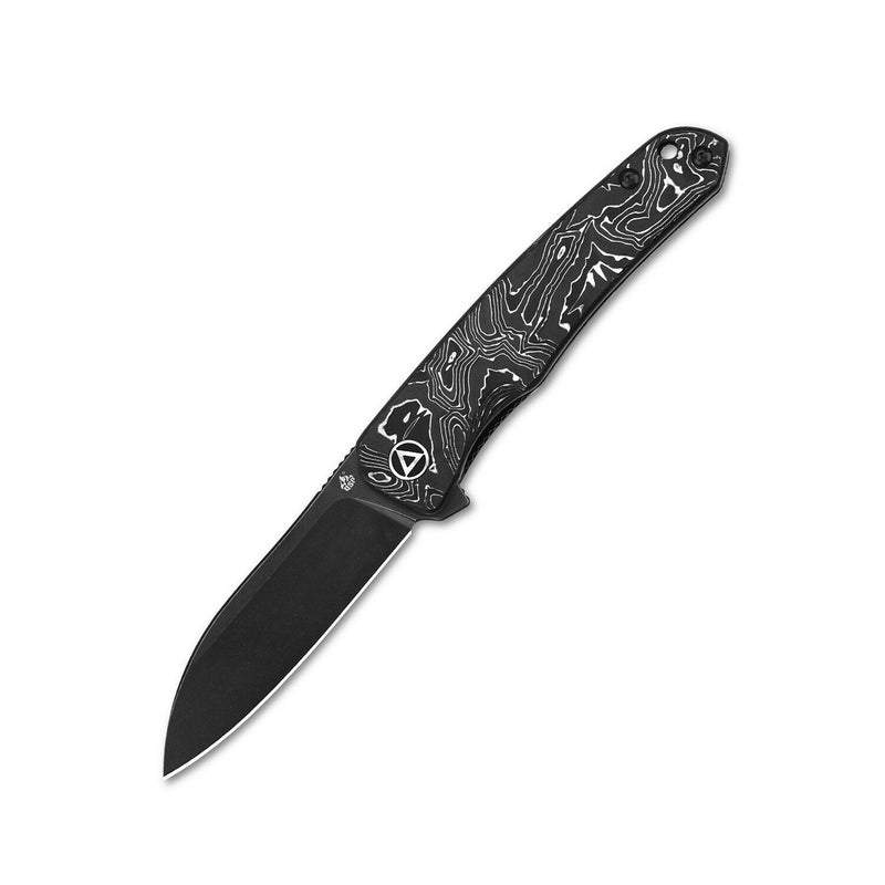 QSP Knife Otter Folding Knife 2.75" S35VN Steel Blade Aluminum Foil Carbon Fiber Handle 140A2 -QSP Knife - Survivor Hand Precision Knives & Outdoor Gear Store