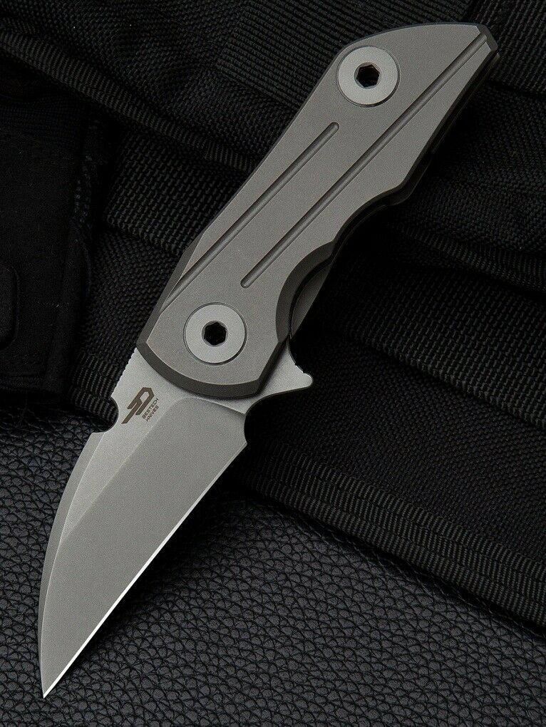 Bestech Knives 2500 Delta Folding Knife 2.5" S35VN Steel Blade Titanium Handle KT2006B -Bestech Knives - Survivor Hand Precision Knives & Outdoor Gear Store