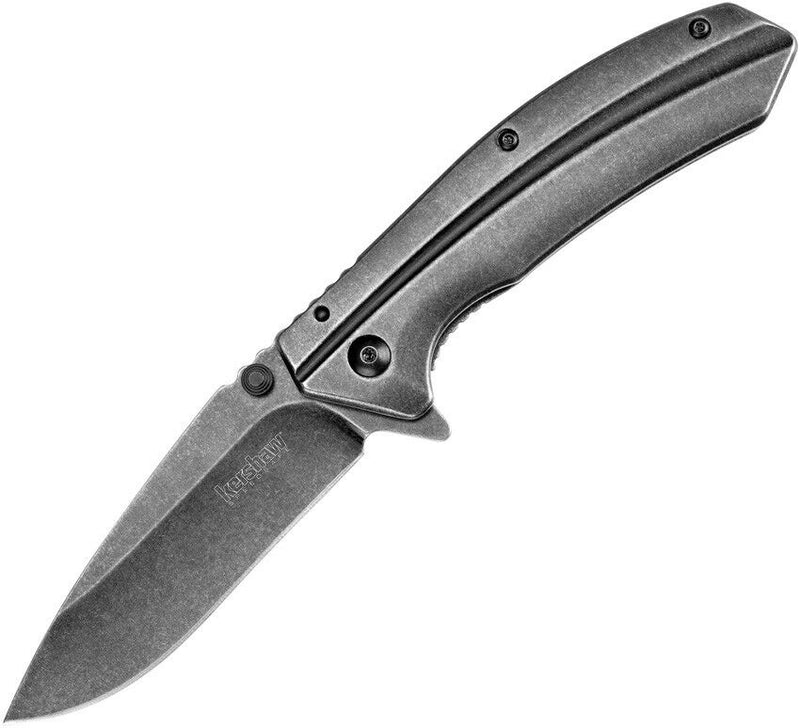 Kershaw Filter Framelock Folding Knife 3.25" 3Cr13 Steel Drop Blade Stainless Handle KS1306BW -Kershaw - Survivor Hand Precision Knives & Outdoor Gear Store