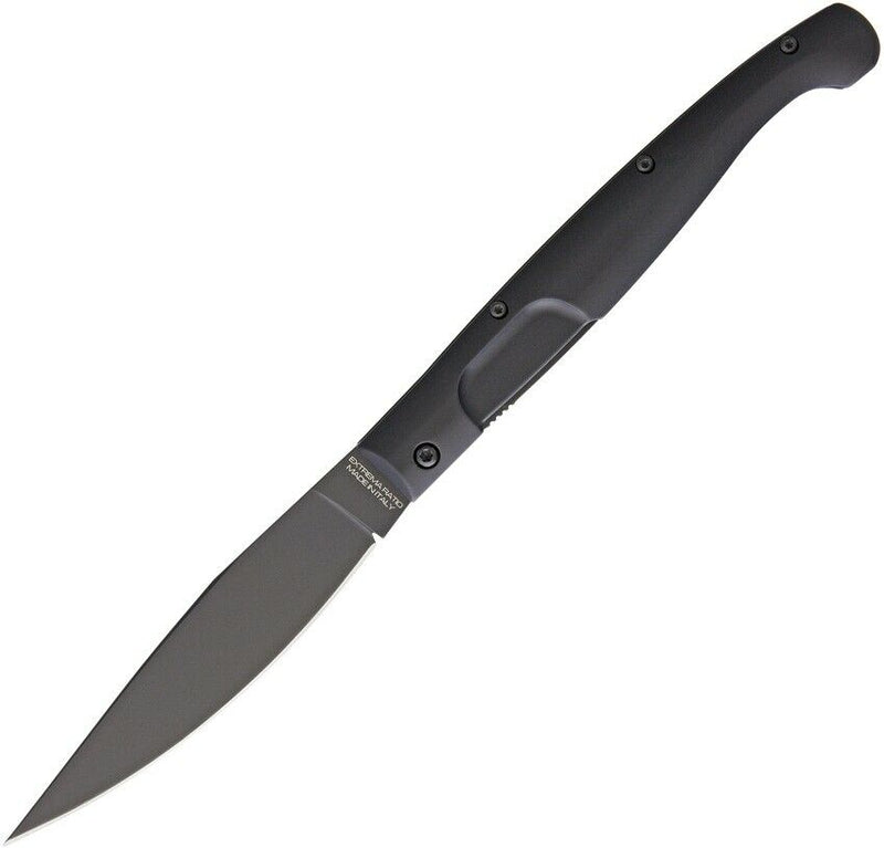 Extrema Ratio Resolza Folding Knife 4.5" N690 Steel Blade Black Aluminum Handle 0137BLK -Extrema Ratio - Survivor Hand Precision Knives & Outdoor Gear Store
